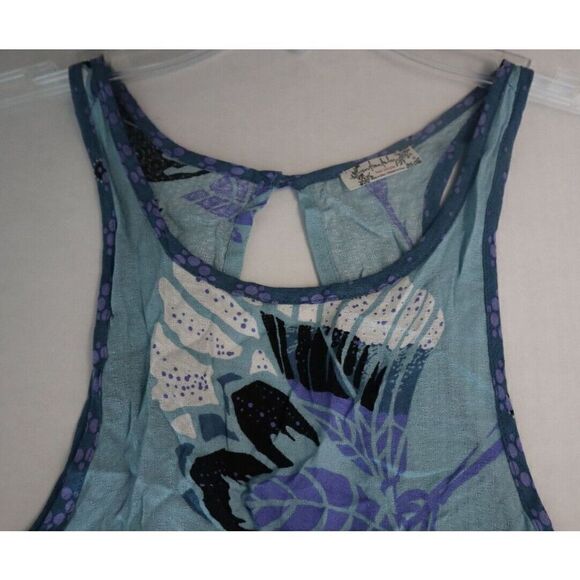 Free People OB564403 Womens Sz XS Blue "Someone Like You" Printed Slip Dress $88 - Picture 8 of 11